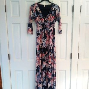 Pinkblush Maternity Floral Maxi Dress